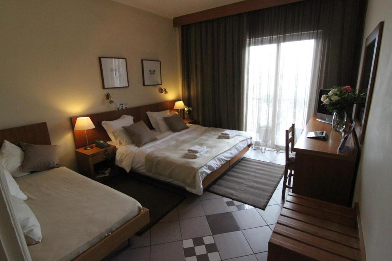 Achillion Hotel Atenas Exterior foto