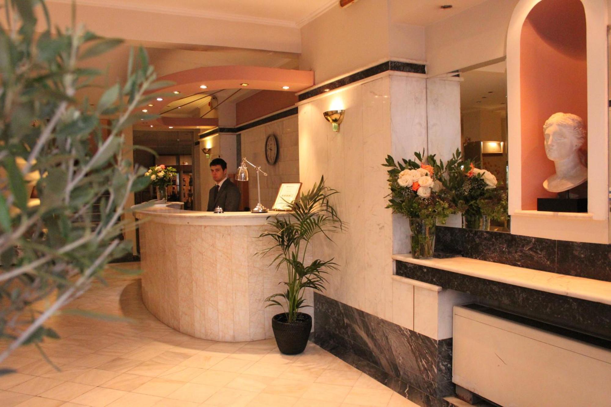 Achillion Hotel Atenas Exterior foto