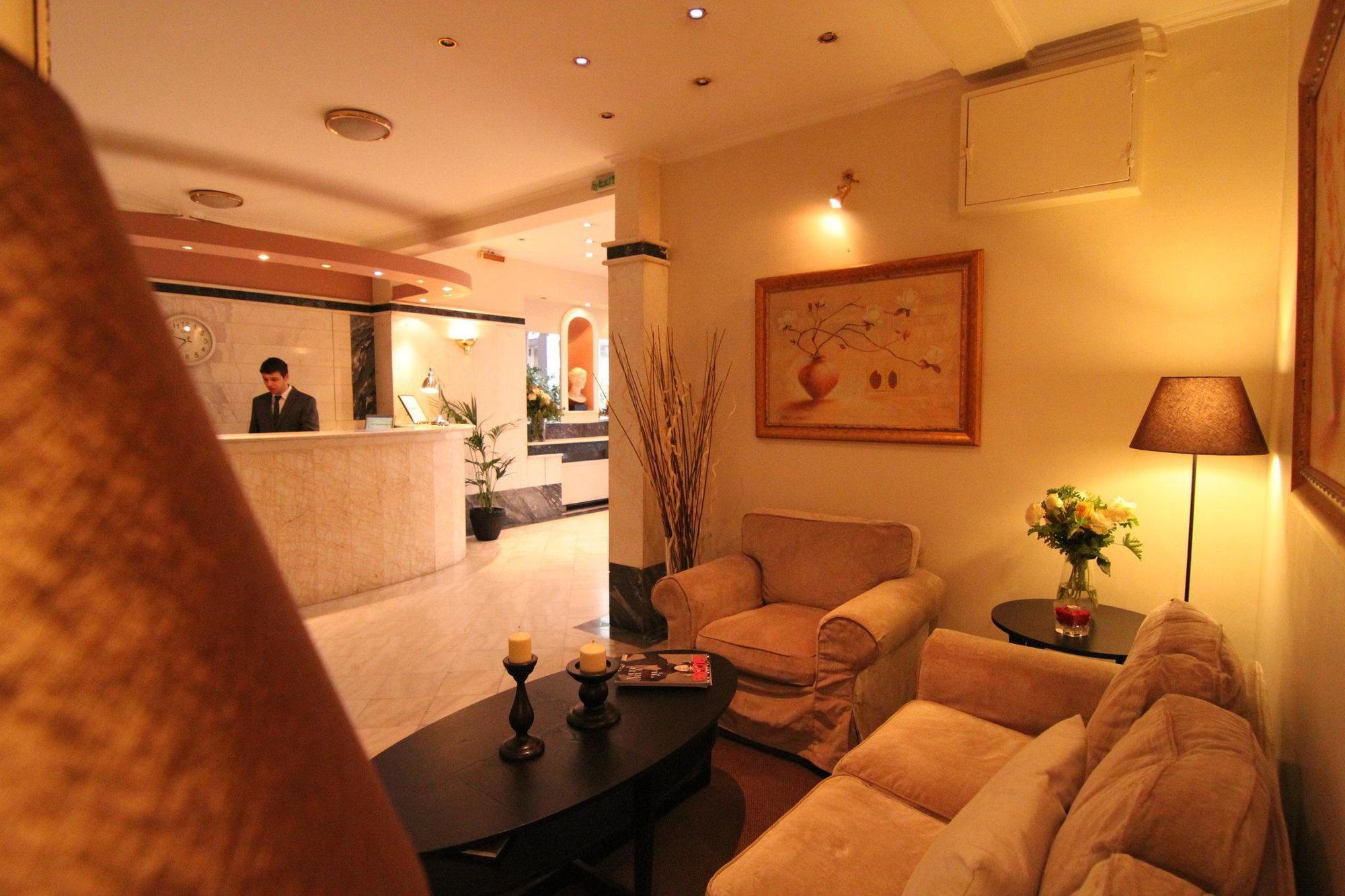 Achillion Hotel Atenas Exterior foto